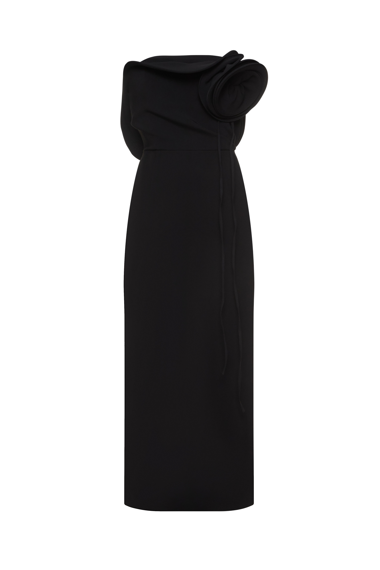 Black Midi Dress Sofia