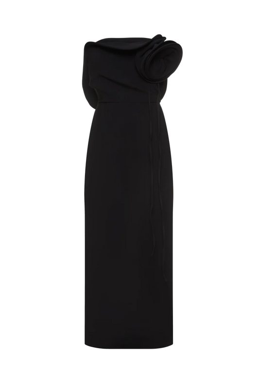 Міді-сукня Софія чорного кольору