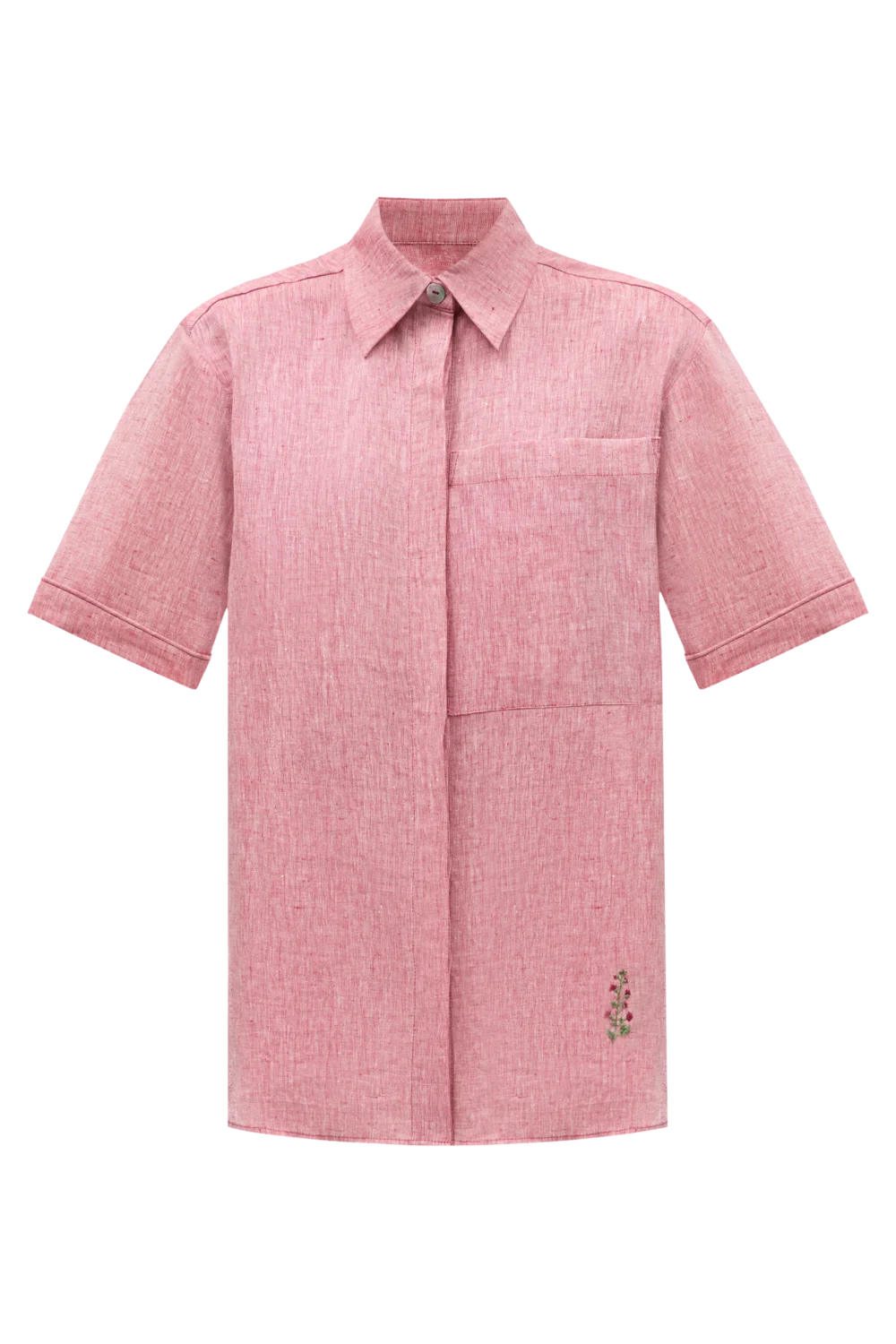 Maroon Melange Suit