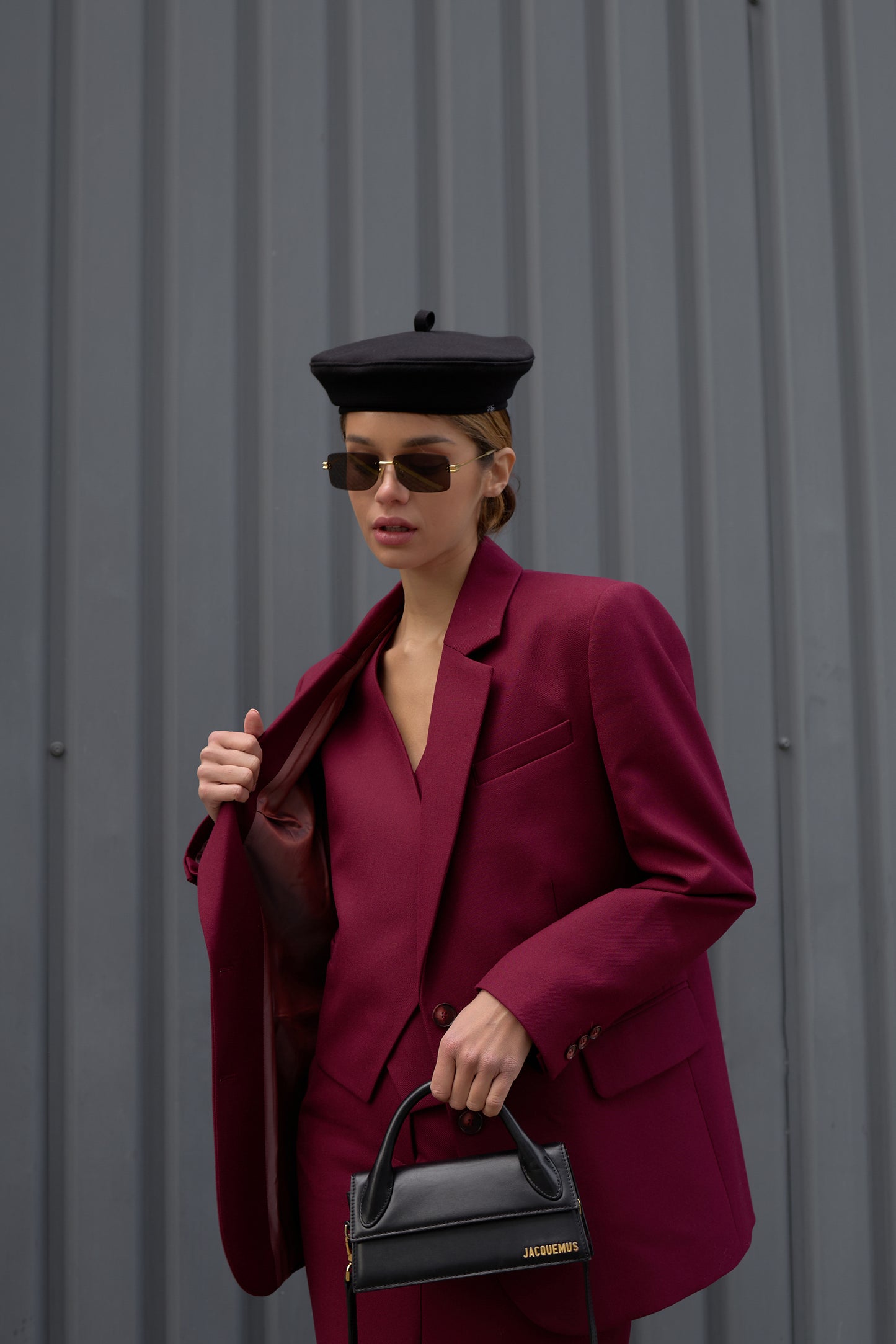 Vest Burgundy