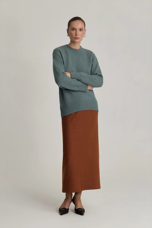 Dusty Green Sweater