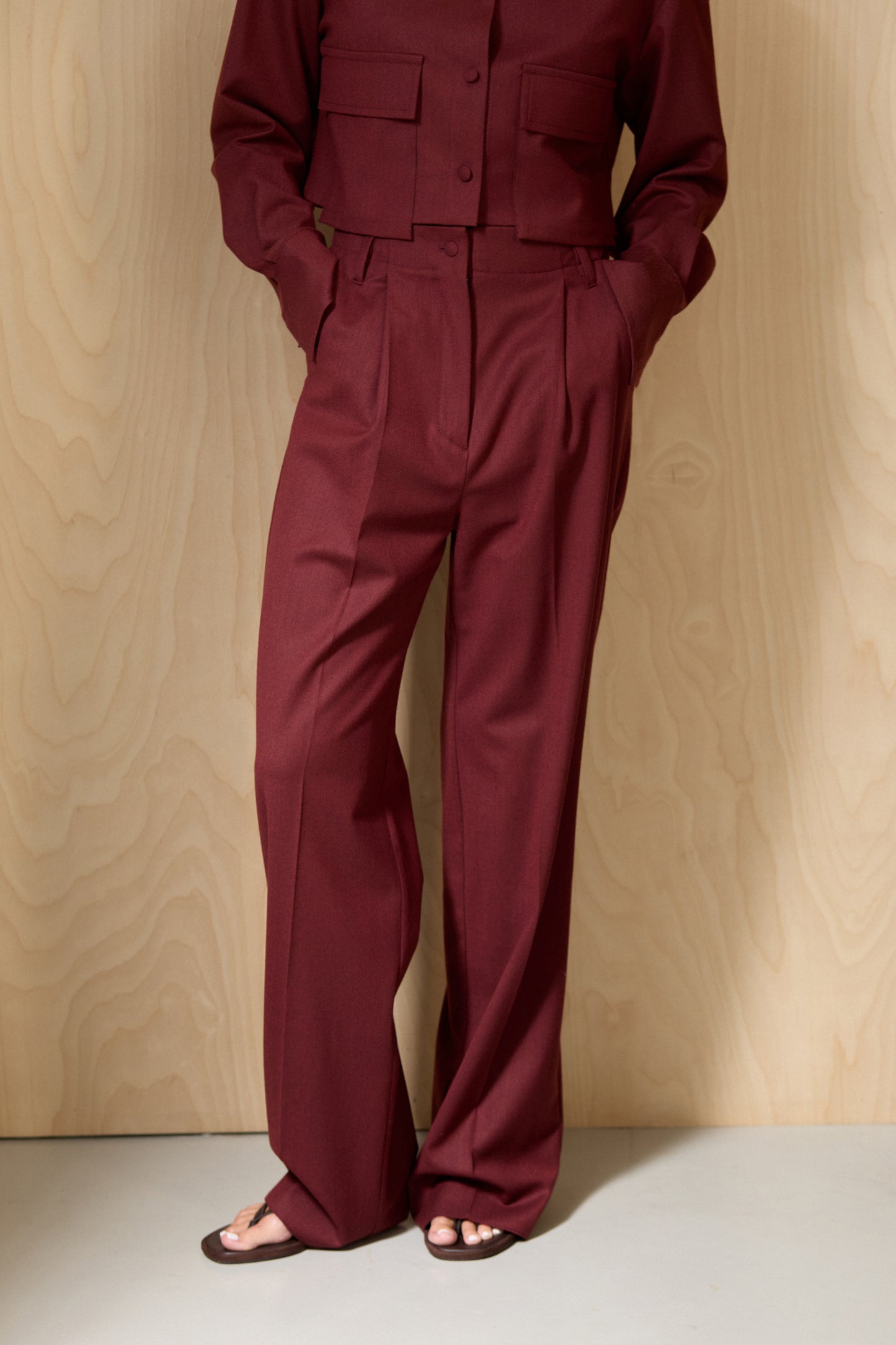 Maroon pants