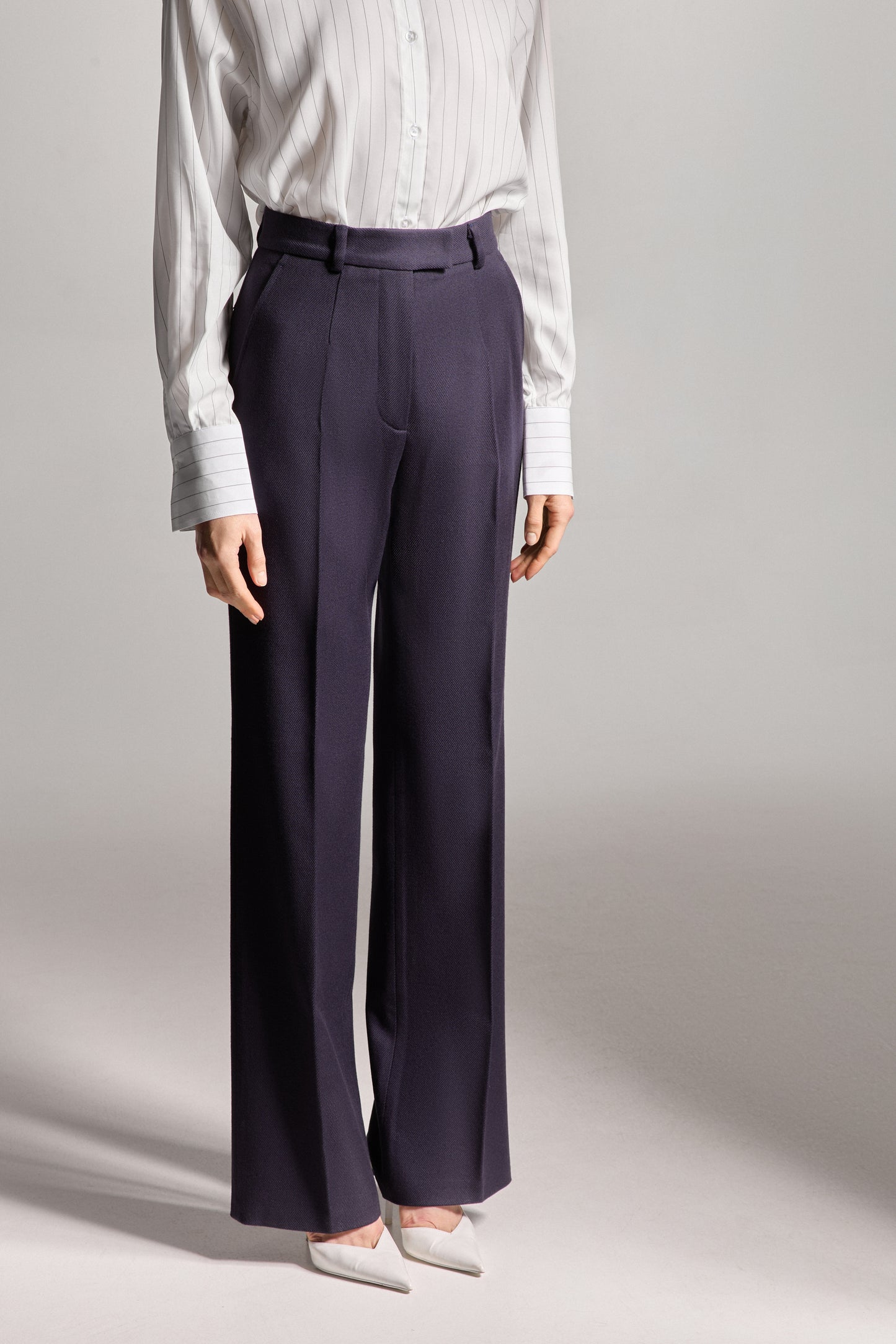 Navy Blue Pants Leyla