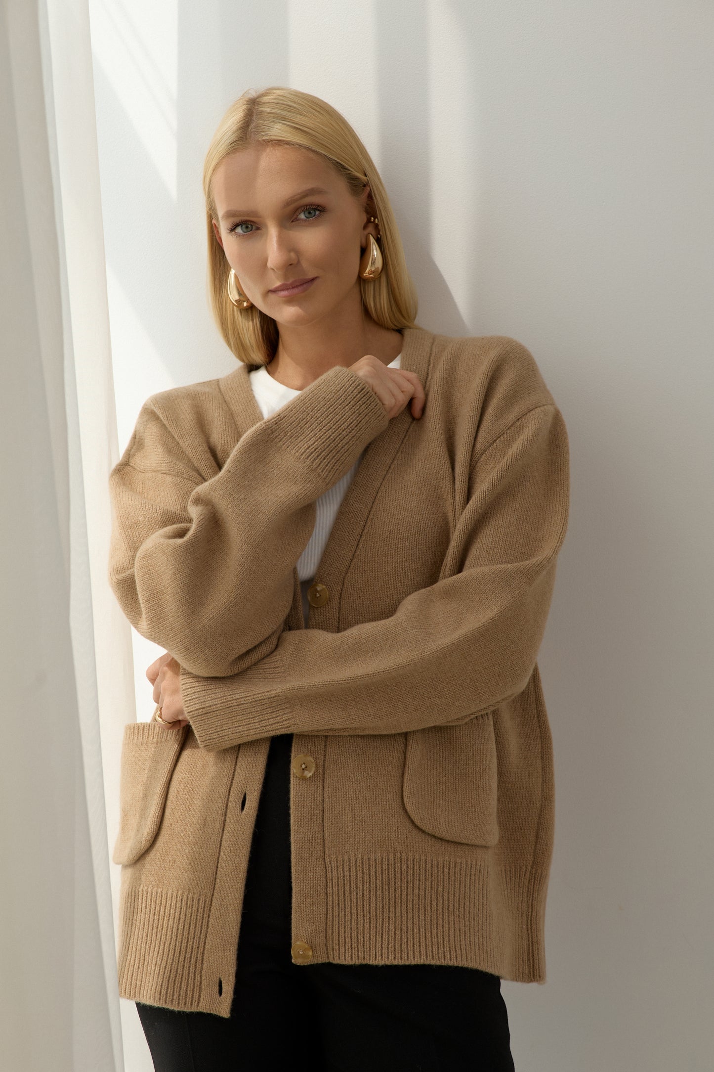 Beige Cardigan Mary