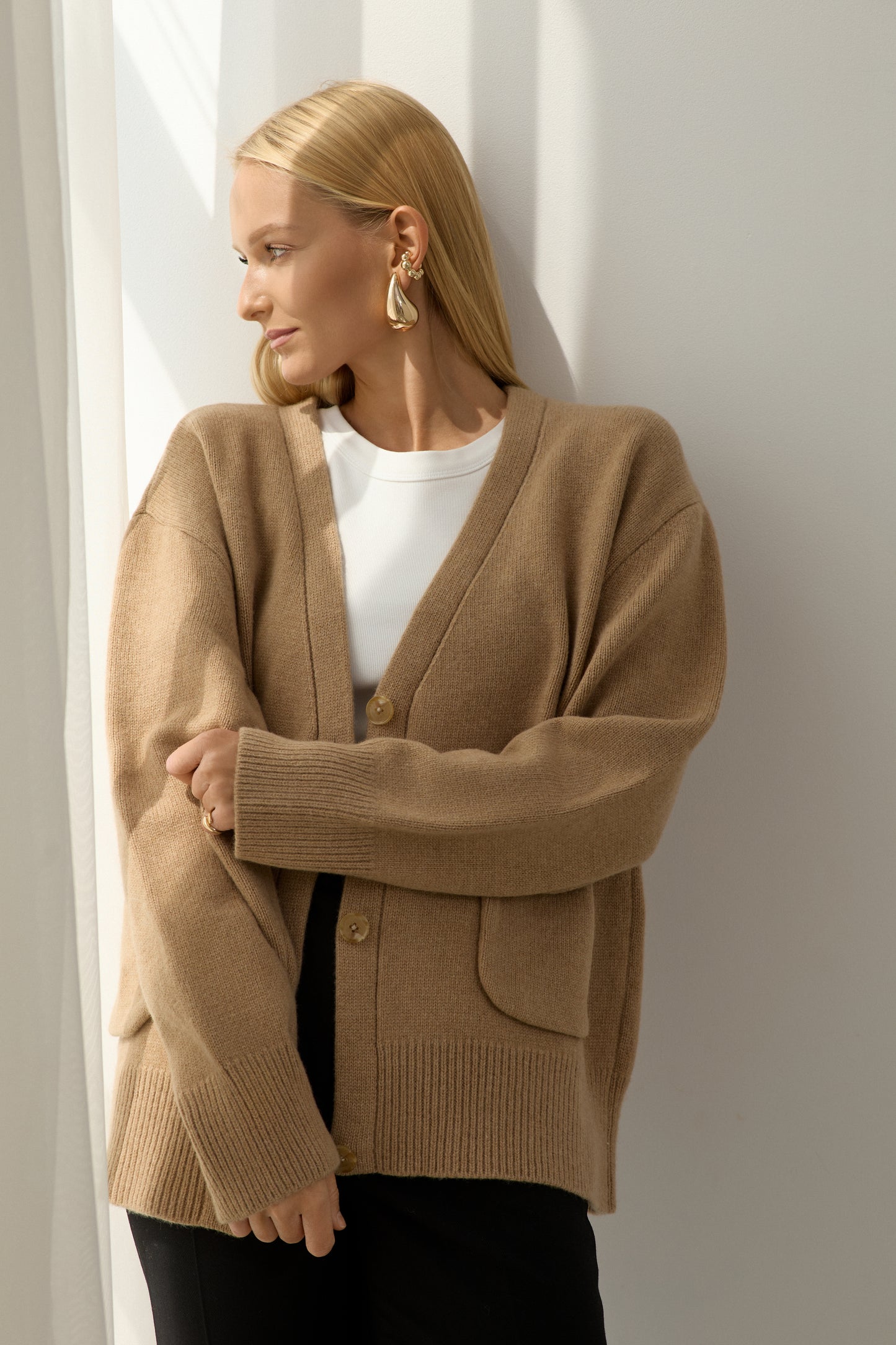 Beige Cardigan Mary