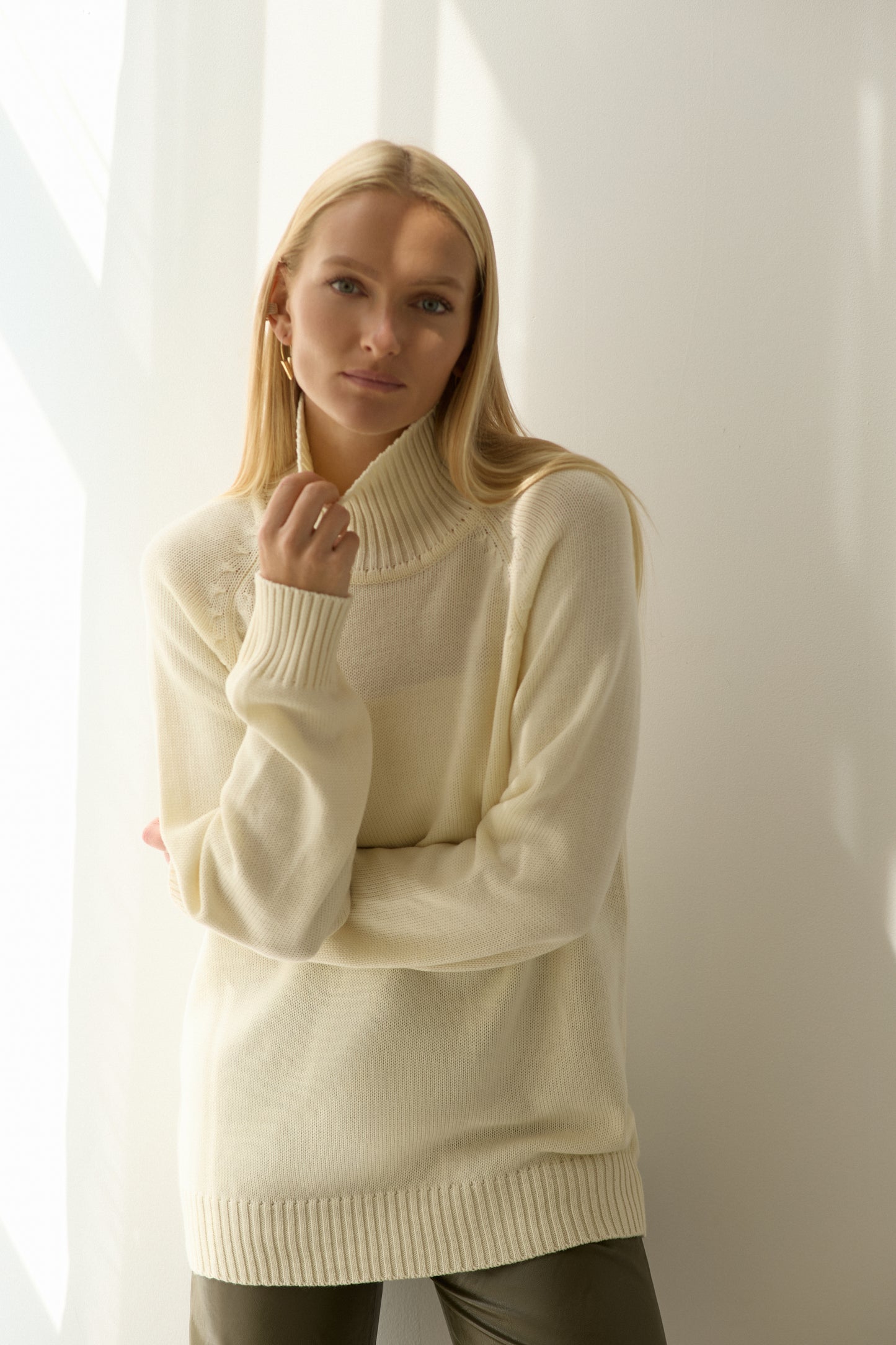 Cream Sweater Monica