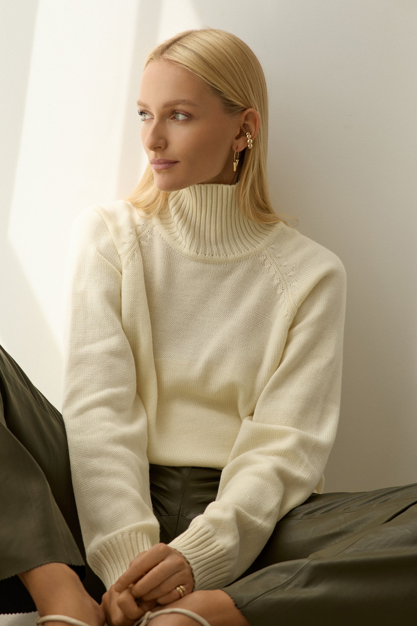 Cream Sweater Monica