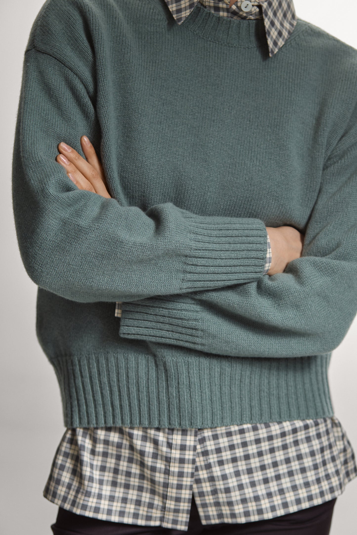 Dusty Green Sweater
