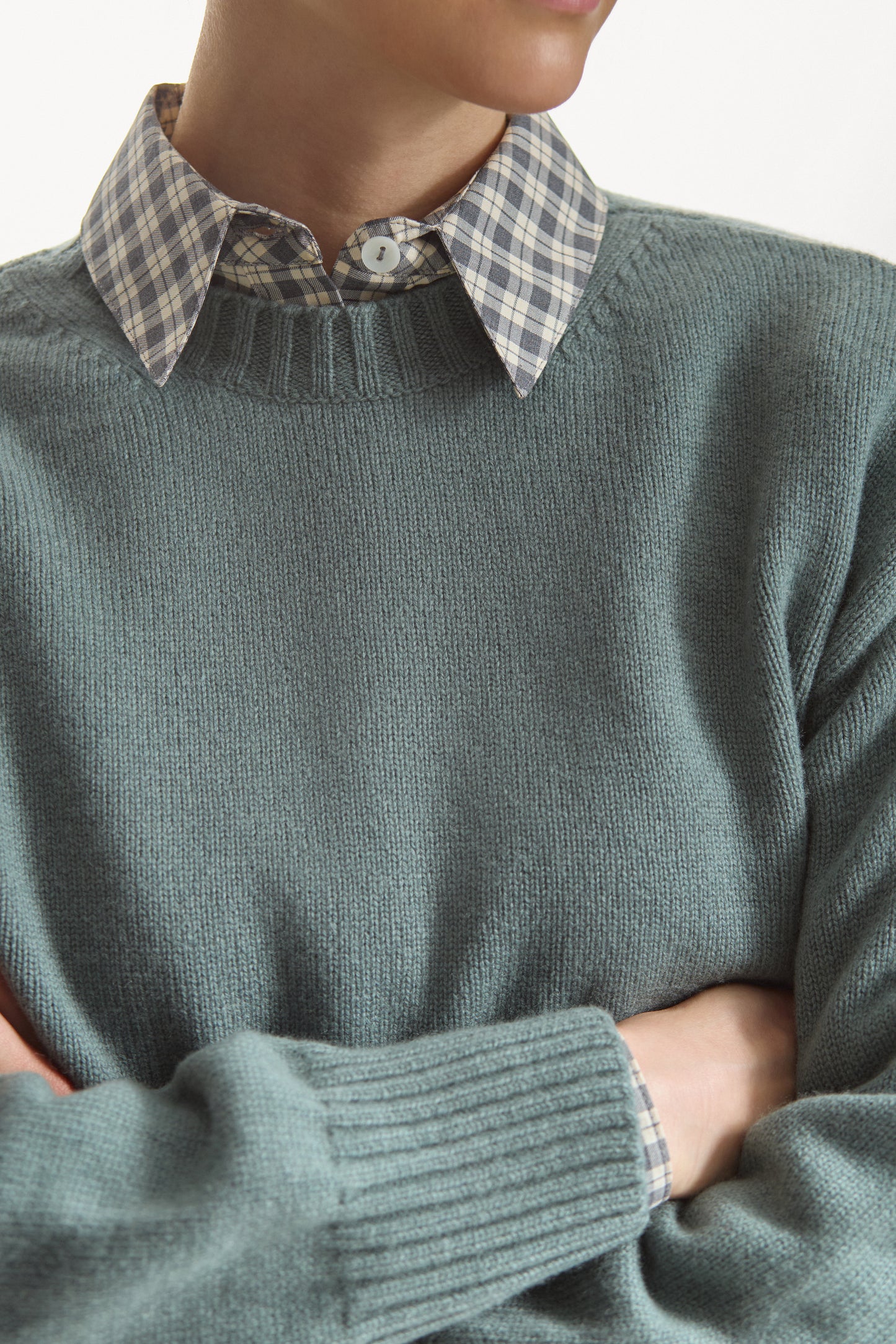 Dusty Green Sweater