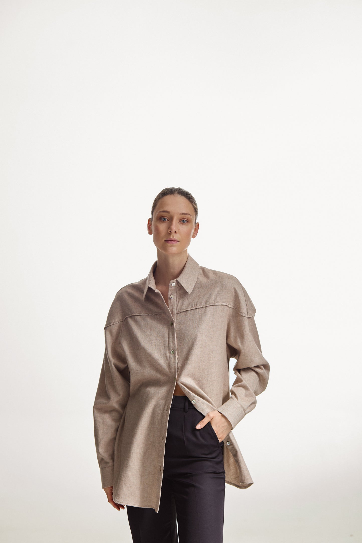 Taupe Shirt