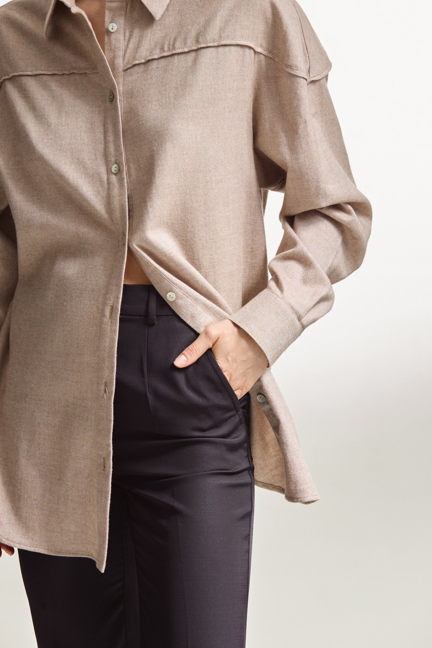 Taupe Shirt