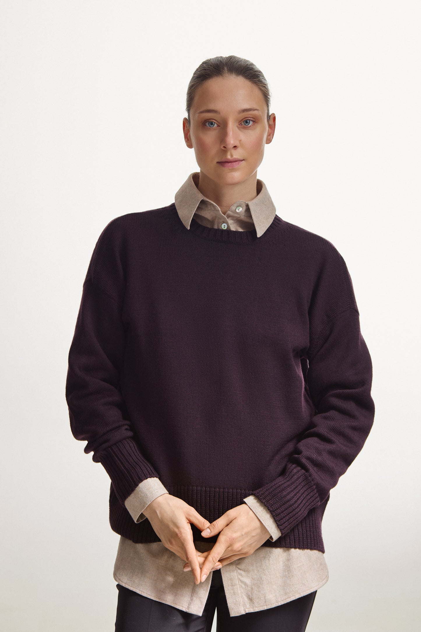 Aubergine Sweater