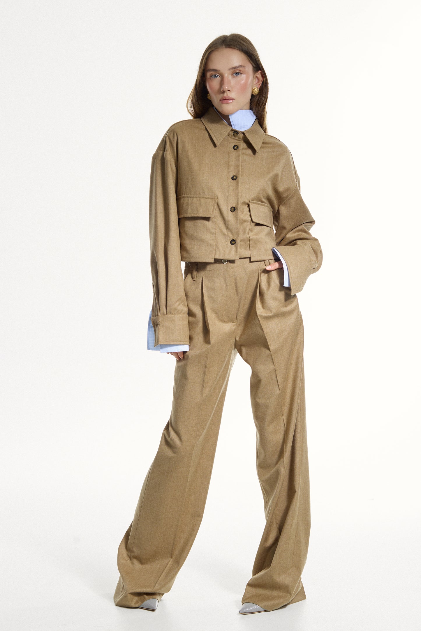 Beige Pants