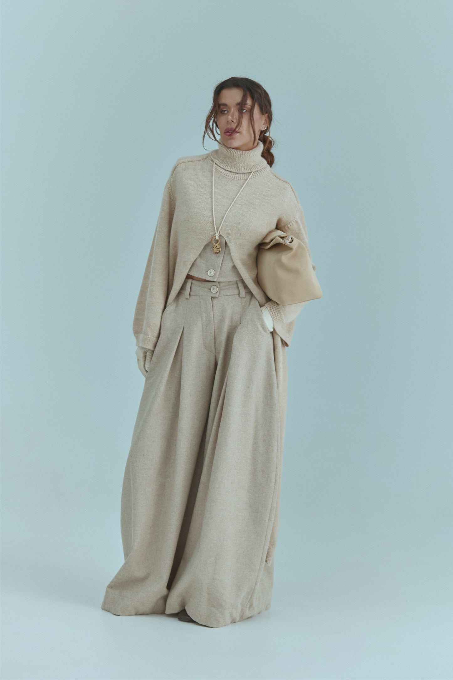 Брюки палаццо «Limited Capsule Collection»