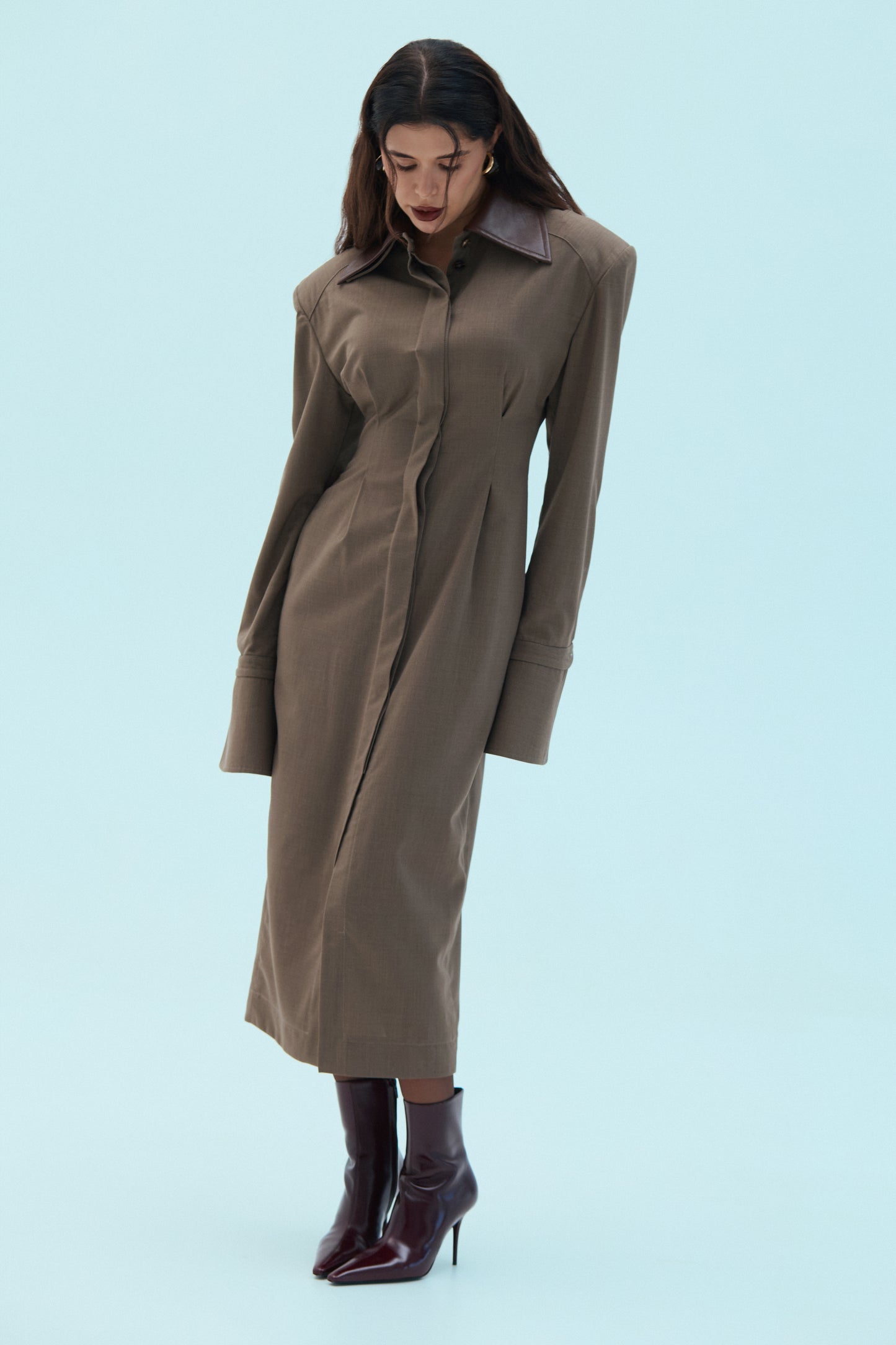 Сукня тауп «Limited Capsule Collection»