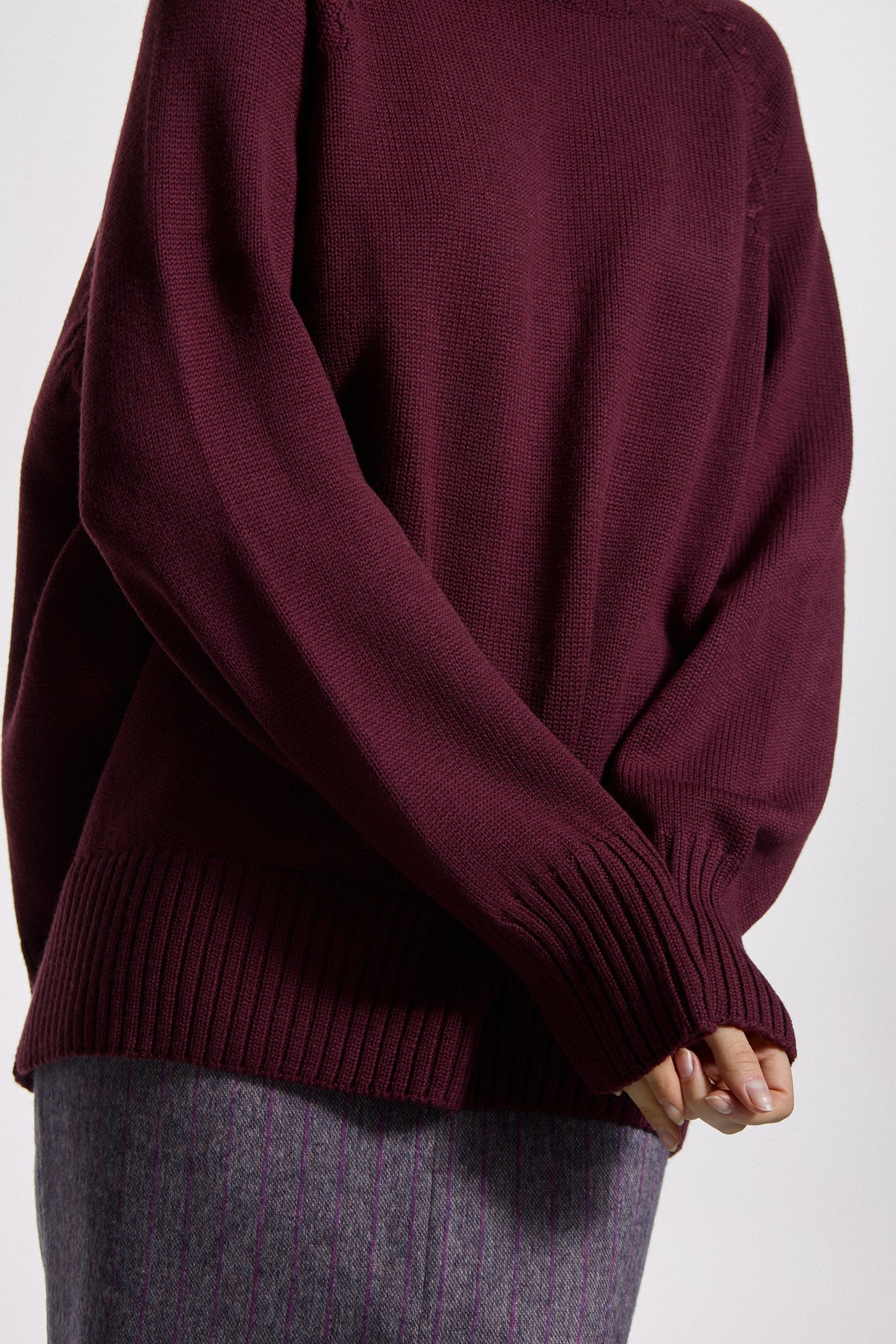 Maroon Sweater Monica