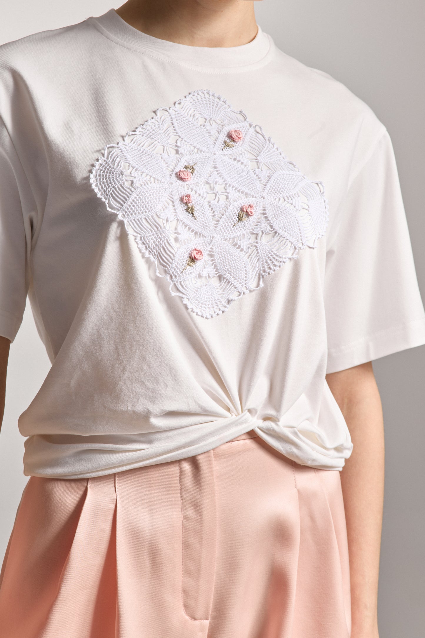 White Floral T-shirt