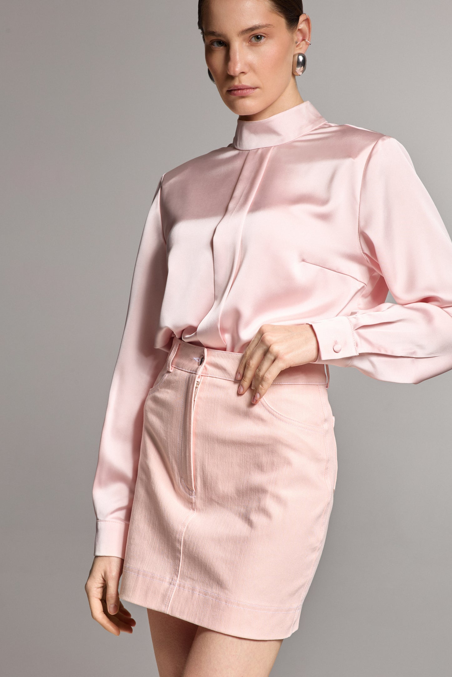 Pink Sarna Skirt