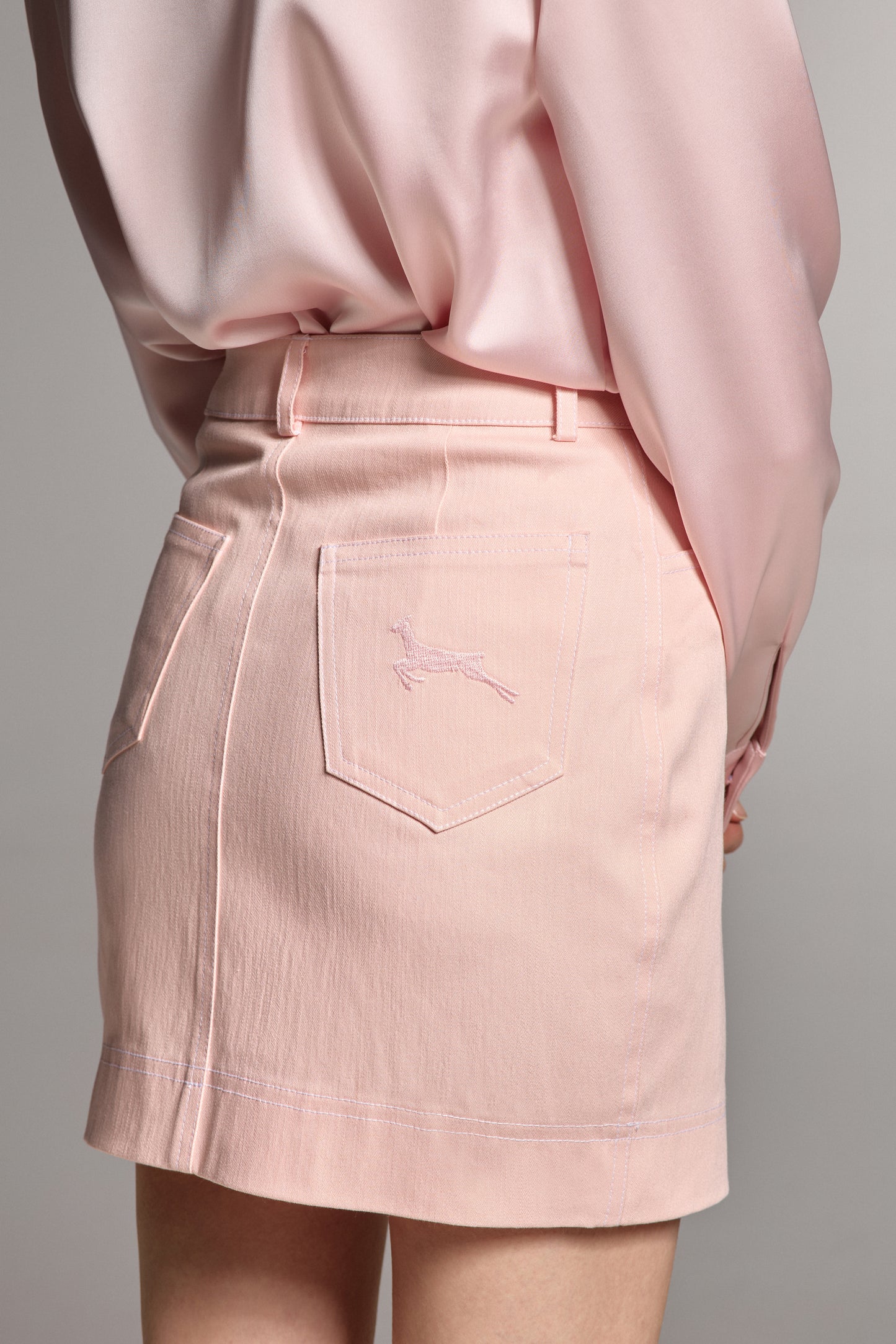 Pink Sarna Skirt
