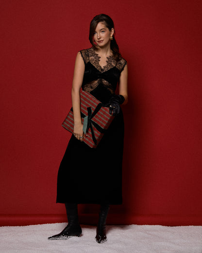 Сукня-комбінація чорна