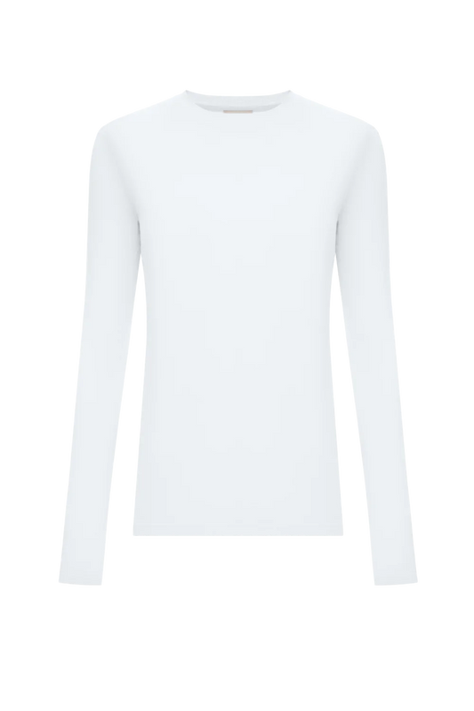 Білий лонгслів