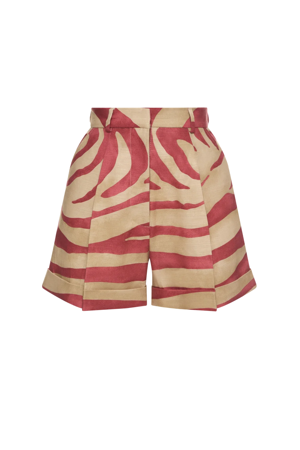 Monstera Linen Shorts