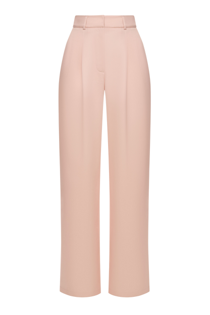 Pink Silk Pants