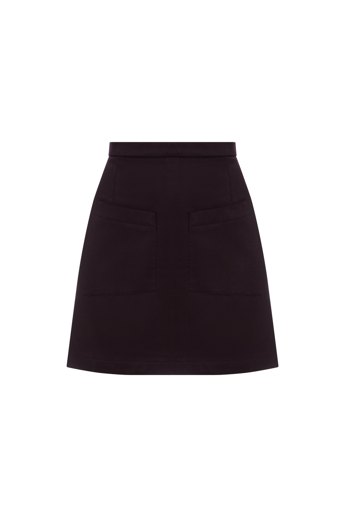 Спідниця міні прюнелева