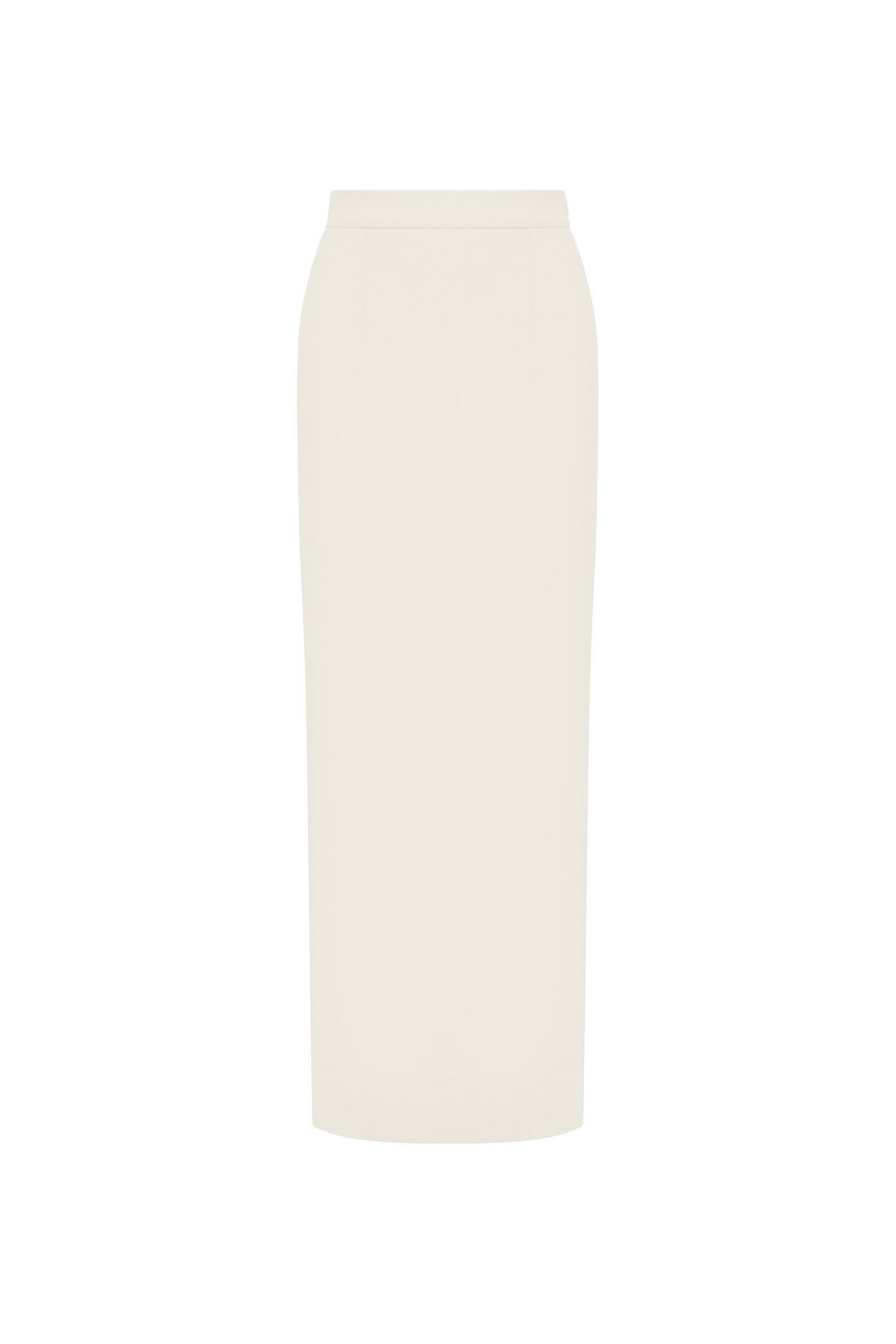 White Wool Skirt