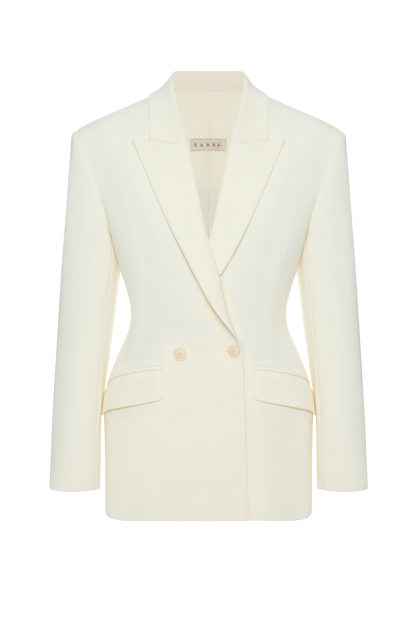 White Fitted Jacket