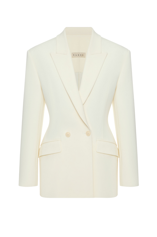 White Fitted Jacket