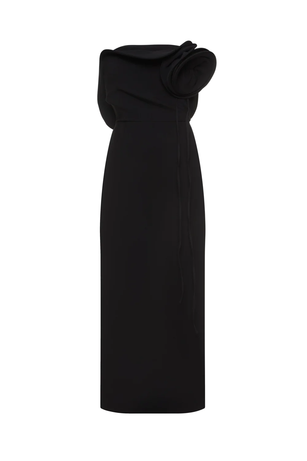 Black Midi Dress Sofia