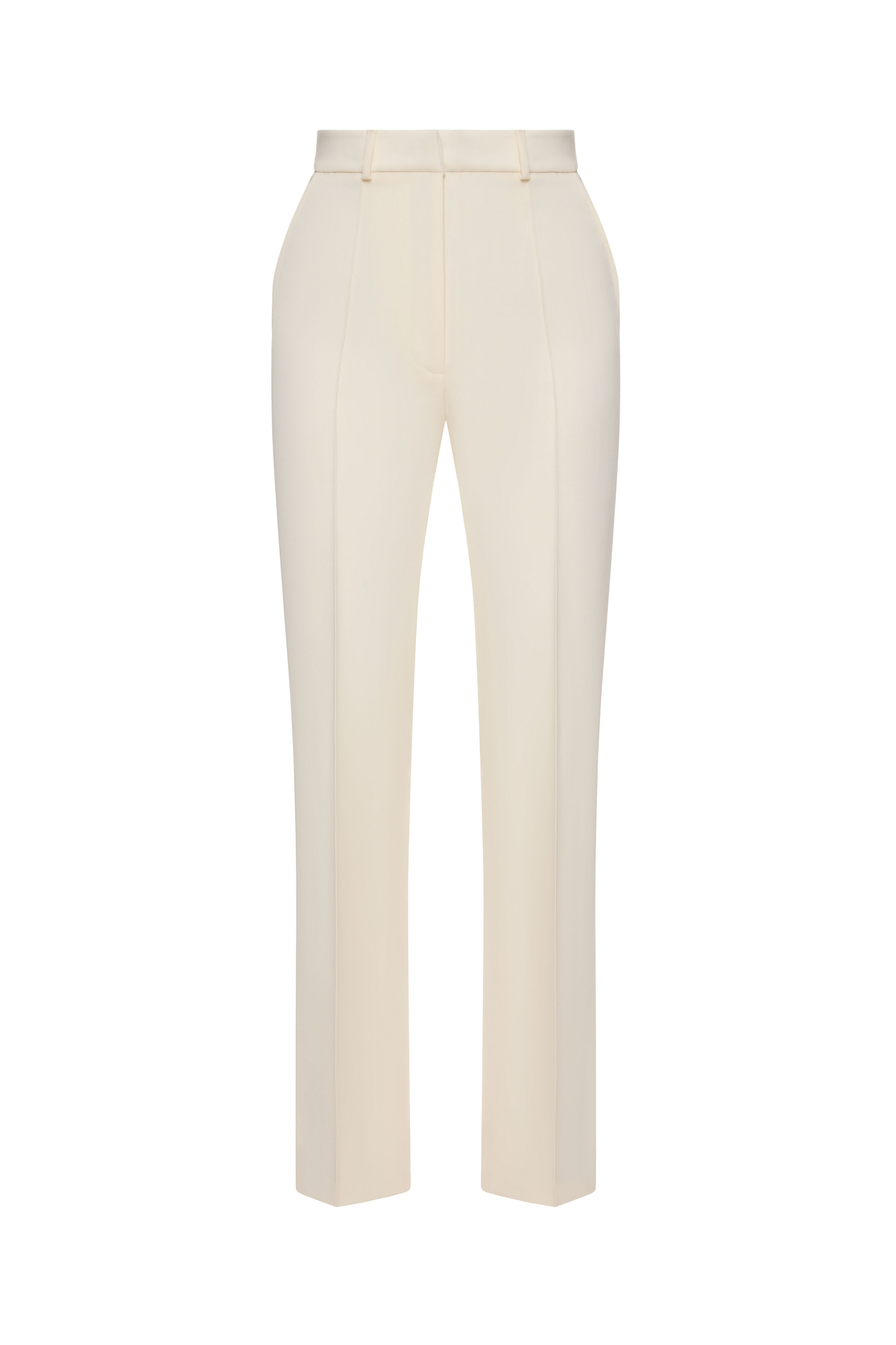 White Wool Pants