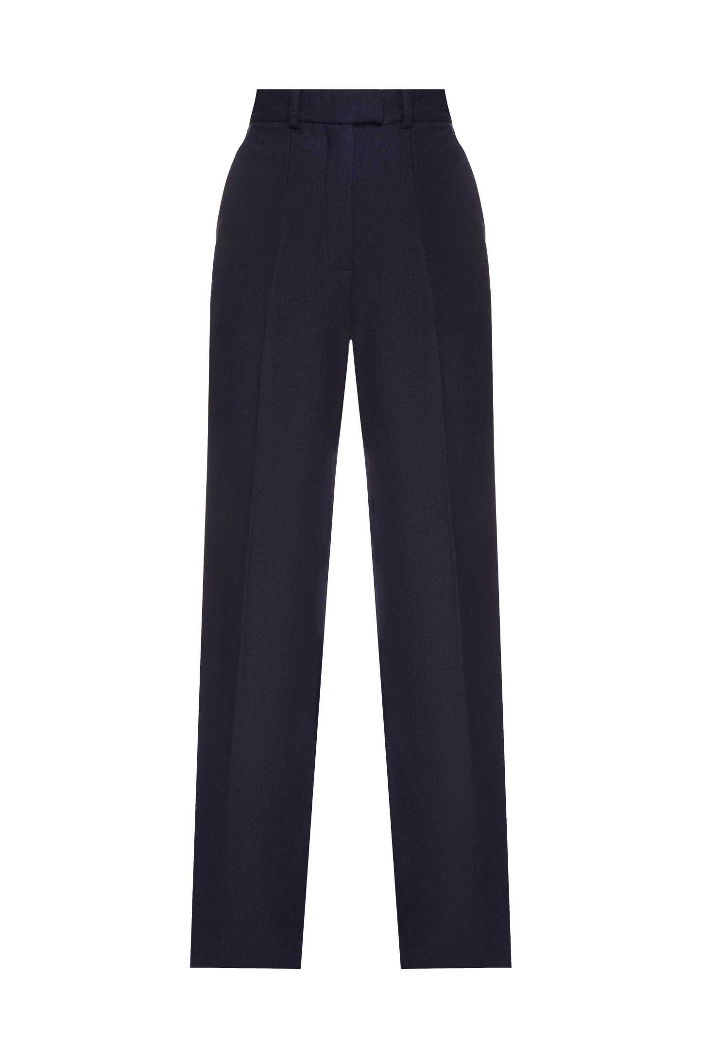 Wool trousers navy