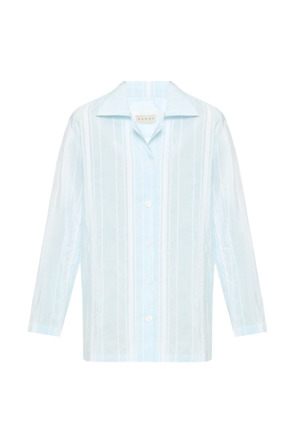 Shirt Daphne with white stripes