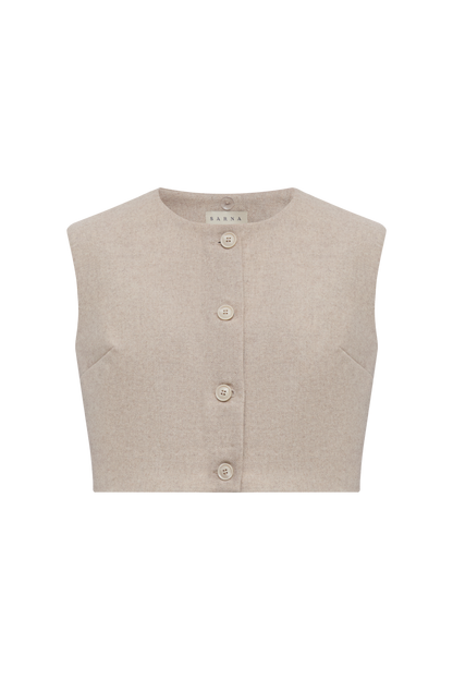 Бежевий жилет «Limited Capsule Collection»