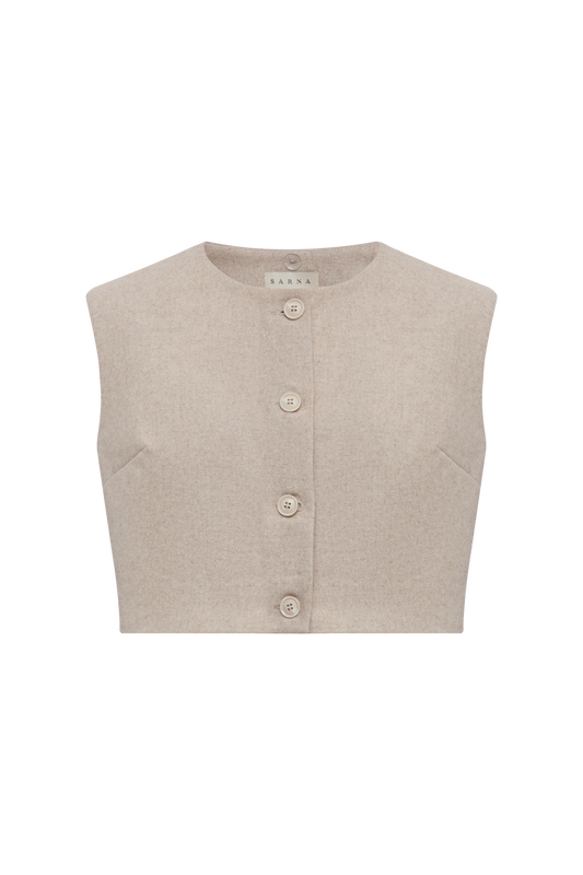 Бежевий жилет «Limited Capsule Collection»