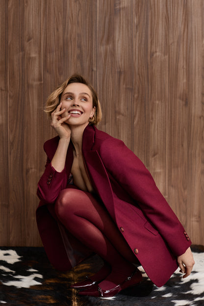 Jacket Burgundy Emili