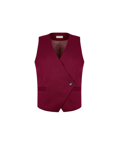 Vest Burgundy