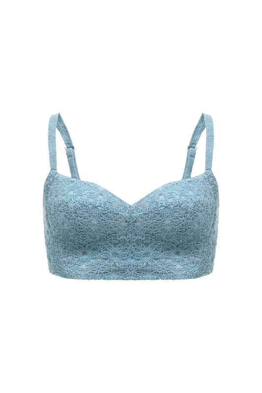 Топ синього кольору