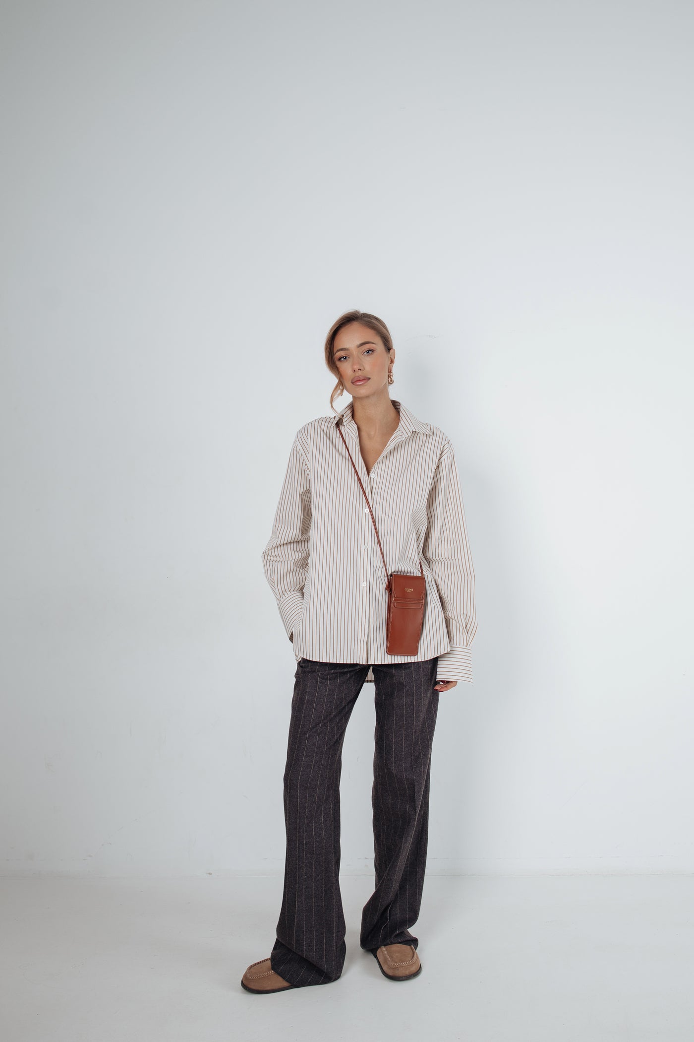 Graphite striped Pants