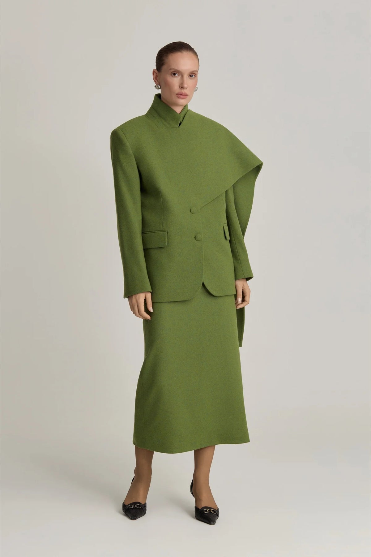 RUTA Jacket in Herbal Green