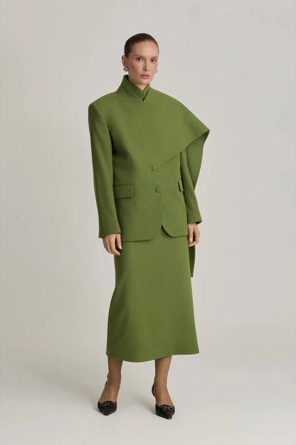 RUTA Jacket in Herbal Green