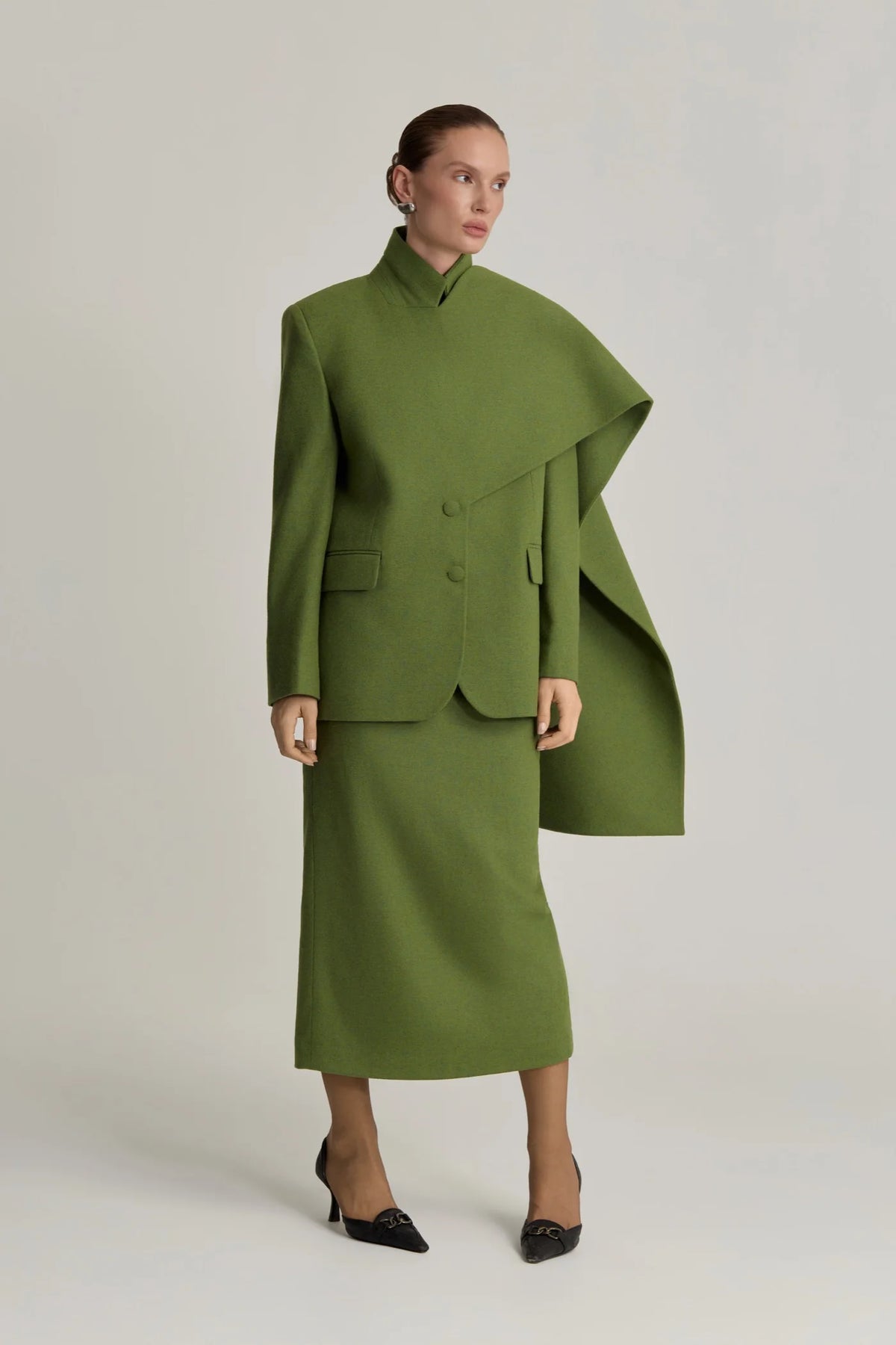 RUTA Jacket in Herbal Green