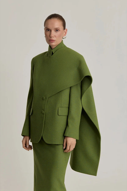 RUTA Jacket in Herbal Green