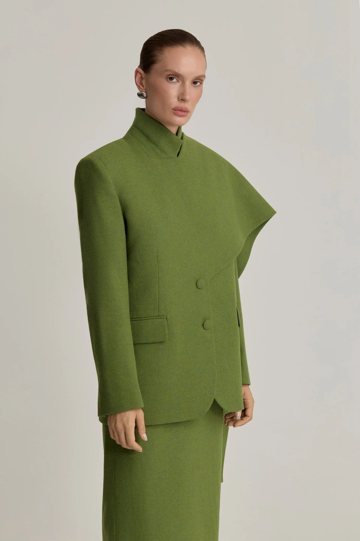 RUTA Jacket in Herbal Green