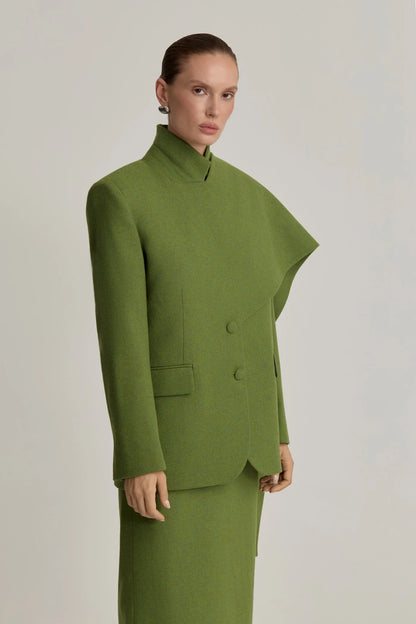 RUTA Jacket in Herbal Green