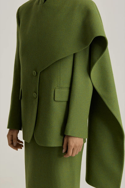 RUTA Jacket in Herbal Green