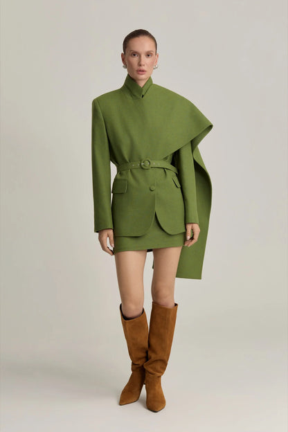 RUTA Jacket in Herbal Green