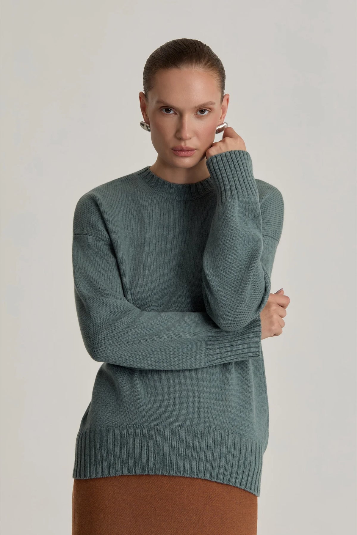 Dusty Green Sweater